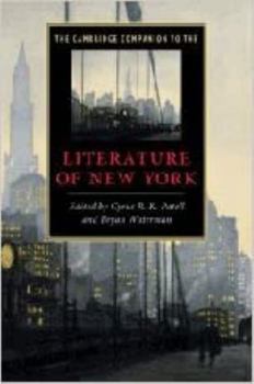 Hardcover The Cambridge Companion to the Literature of New York Book