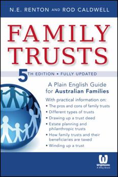 Paperback Family Trusts: A Plain English Guide for Australian Families Book