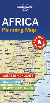 Loose Leaf Lonely Planet Africa Planning Map Book