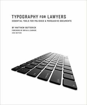 Paperback Typography for Lawyers 2nd Book