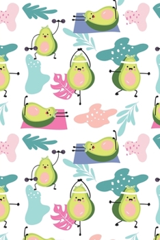 Paperback Notes: Avocado / Medium Size Notebook with Lined Interior, Page Number and Daily Entry Ideal for Organization, Taking Notes, Book