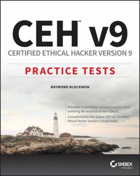 Paperback Ceh V9: Certified Ethical Hacker Version 9 Practice Tests Book