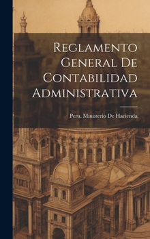 Hardcover Reglamento General De Contabilidad Administrativa [Chinese] Book