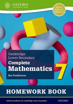 Paperback Cambridge Lower Secondary Complete Mathematics 7 Homework Book - Pack of 15 (Second Edition) Book