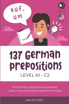Paperback 137 German Prepositions Book