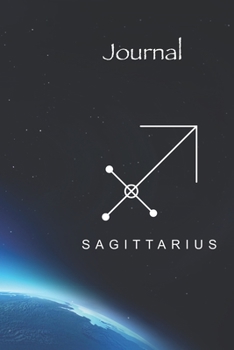Paperback Journal Sagittarius: A Book with Blank Journal Lines Paper for Making Notes, Writing Your Ideas or Planning Your Projects, Writing, Doodlin Book