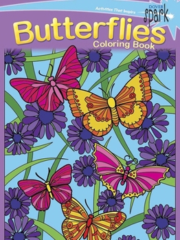 Paperback Spark Butterflies Coloring Book