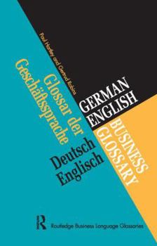 Hardcover German/English Business Glossary Book
