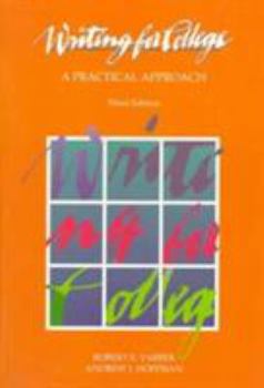 Paperback Writing for College: A Practical Approach Book