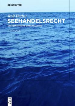 Hardcover Seehandelsrecht: Systematische Darstellung (German Edition) [German] Book
