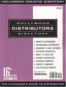 Hardcover Hollywood Distributors Directory, 16th Edition Book