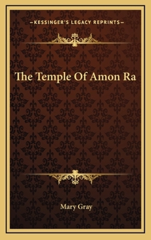 Hardcover The Temple Of Amon Ra Book