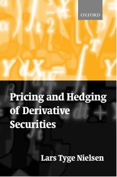 Hardcover Pricing and Hedging of Derivative Securities Book