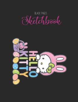 Black Paper SketchBook: Disney Beauty The Beast Belle Dreamcatcher Graphic Designed BLACK PAPER Sketch Book for Drawing Sketching and Writing With ... Workout Marble Size Kawaii Kitty 8.5inx11in