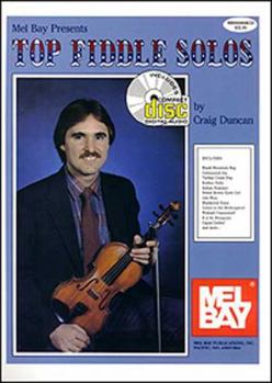 Paperback Top Fiddle Solos [With CD] Book