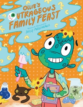 Paperback Ollie's Outrageous Family Feast Book