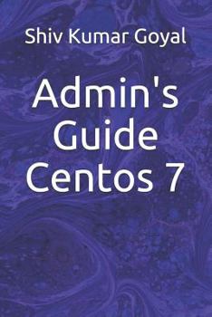 Paperback Admin's Guide Centos 7 Book