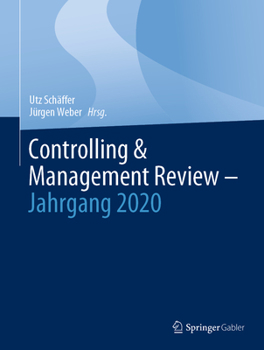 Hardcover Controlling & Management Review - Jahrgang 2020 [German] Book