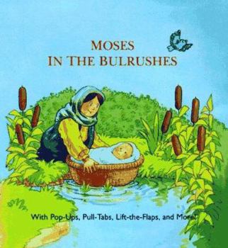 Hardcover Moses in the Bulrushes (Little Bible Treasures) Book