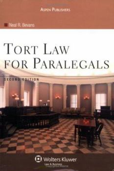 Paperback Tort Law for Paralegals Book