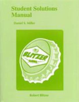 Student Solutions Manual for Algebra for College Students, 6th Edition