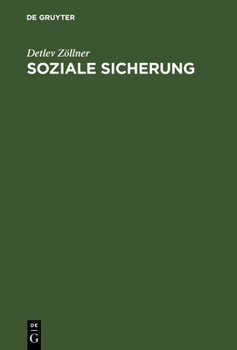 Hardcover Soziale Sicherung [German] Book