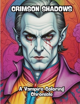 Paperback Crimson Shadows: A Vampire Coloring Chronicle Book