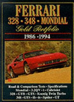 Paperback Ferrari Road Test Book: Ferrari 328 348 Mondial Gold Portfolio 1986-94 Book