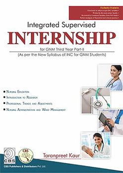 Paperback Integrated Supervised Internship for Gnm 3rd Year Part-II Book