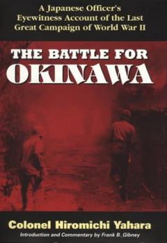 Hardcover The Battle for Okinawa Book