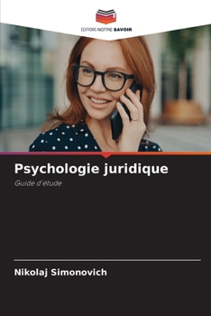 Paperback Psychologie juridique [French] Book