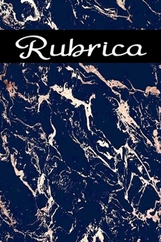Paperback Rubrica: Rubrica dalla a alla z [Italian] Book