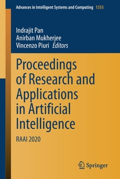Paperback Proceedings of Research and Applications in Artificial Intelligence: Raai 2020 Book