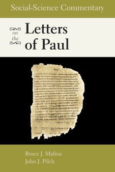 Paperback Social-Science Commentary on the Letters of Paul Book