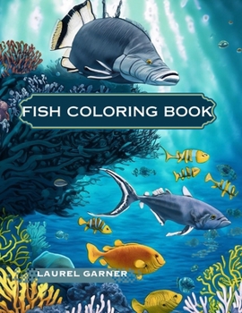 Paperback Fish Coloring Book