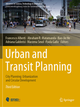 Paperback Urban and Transit Planning: City Planning: Urbanization and Circular Development Book
