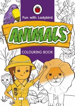 Paperback Fun With Ladybird: Colouring Book: Animals Book