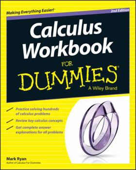 Paperback Calculus Workbook for Dummies Book