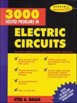 Paperback 3,000 Solved Problems in Electrical Circuits Book