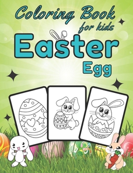 Paperback Easter Egg Coloring Book for Kids: Big Easter Coloring Book with More Than 20 Unique Designs to Color Book