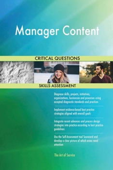 Paperback Manager Content Critical Questions Skills Assessment Book