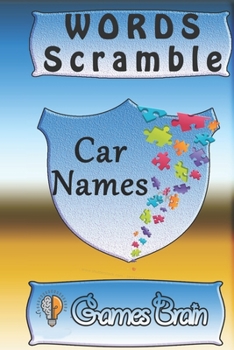 Paperback Word Scramble car names: Scrabble is a fun: classic word game Book