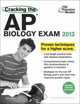 Paperback Cracking the AP Biology Exam, 2013 Edition (Revised) (College Test Preparation) Book