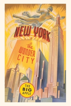 Paperback Vintage Journal New York, the Wonder City, Skyscrapers Book