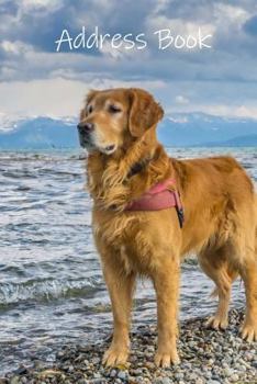 Address Book : Labrador Retriever Dog Address Book for Women, Men and Kids. Featuring Large Print, Perfect for Friends, Family and Work Contacts, Addresses, Emails, Birthdays, Cell, Home, and Work Pho