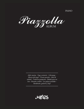 Paperback Piazzolla Album: partitutas para piano [Spanish] Book