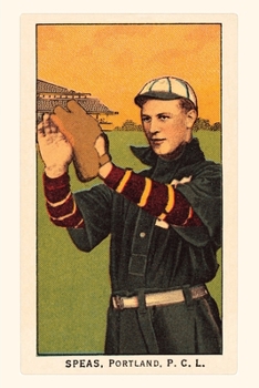 Paperback Vintage Journal Early Baseball Card, Speas Book