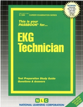 Spiral-bound EKG Technician Book