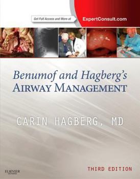 Hardcover Benumof and Hagberg's Airway Management Book