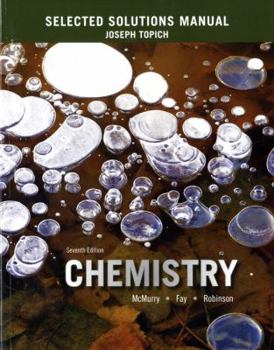 Paperback Selected Solutions Manual for Chemistry Book